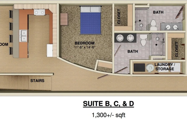 2 beds, 2 baths, 1,200 sqft, $2,125, Unit 192