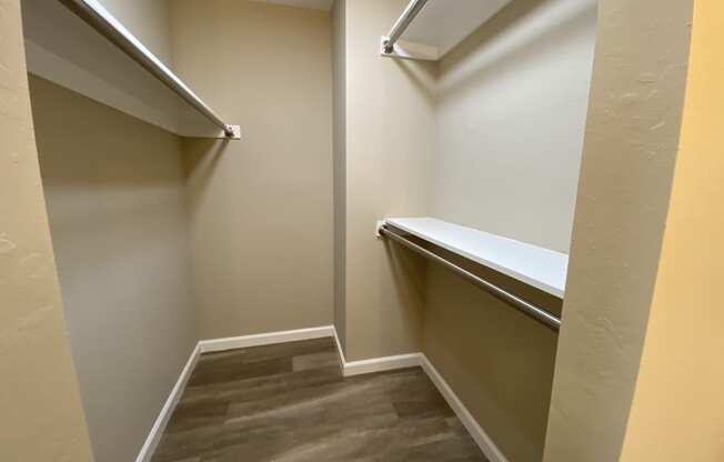 Closet at 100 Union Ave Apartments, Campbell, California