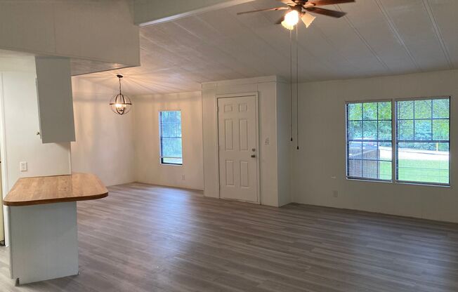 3 bdrm / 2 bath