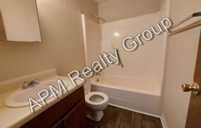 Upstairs two-bedroom apartment