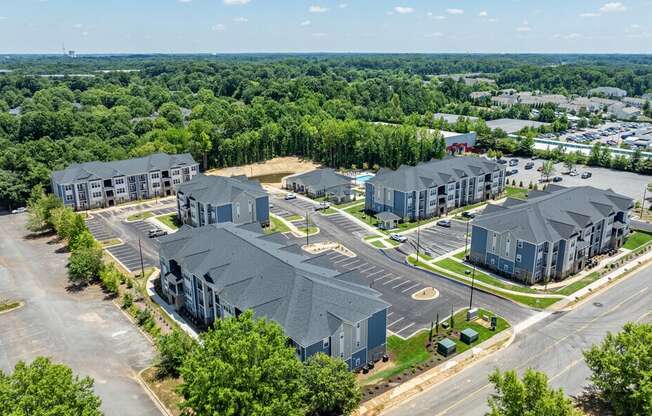 Aerial View at Hamilton Reserve, Greensboro, 27407