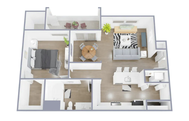 1 bed, 1 bath, 768 sqft, $1,995, Unit 311