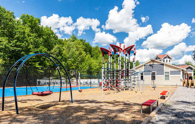 Playground at Heritage at the River, New Hampshire, 03102