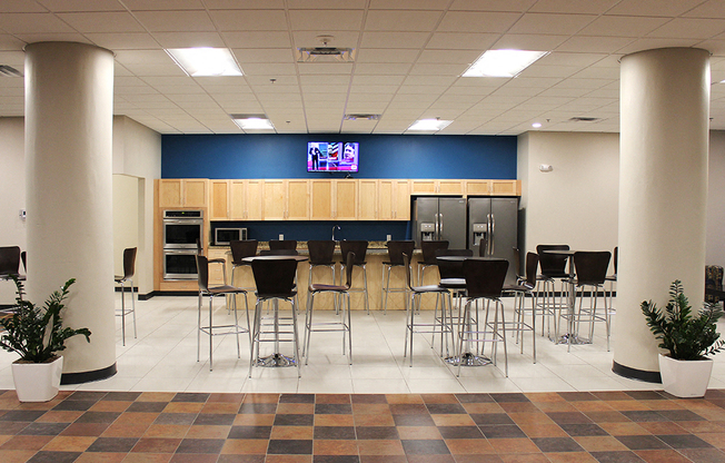 Community Clubhouse With Tv at Residences at Halle, Ohio, 44113