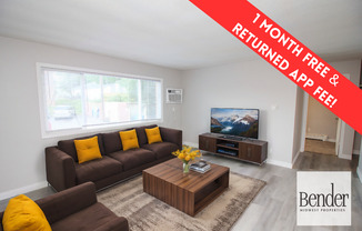 **Limited Time Special! 1 Month Free Rent!**