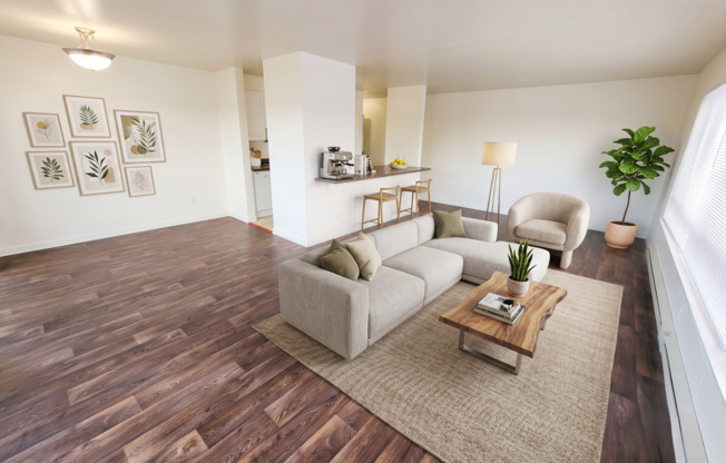 2 beds, 1 bath, 820 sqft, $2,995, Unit R-404