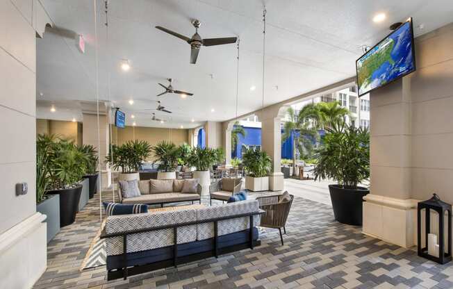 Courtyard Lounge at Maitland City Centre, Maitland, FL, 32751