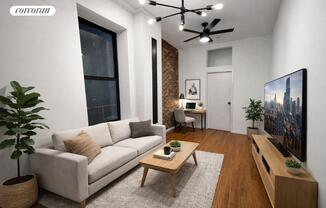 1 bed, 1 bath, $3,400, Unit 1FW