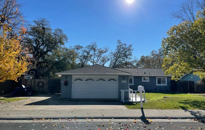 NICE UPDATED SINGLE STORY HOUSE WITH A POOL ON LARGE LOT IN E.ROSEVILLE!