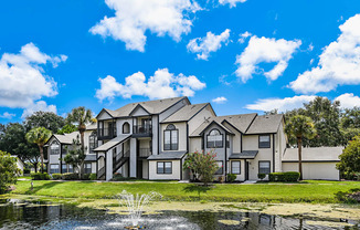 Exterior of apartment building