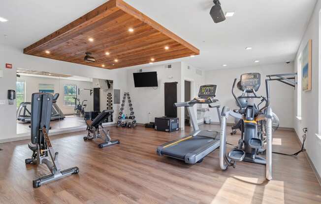 Fully-Equipped Fitness Center