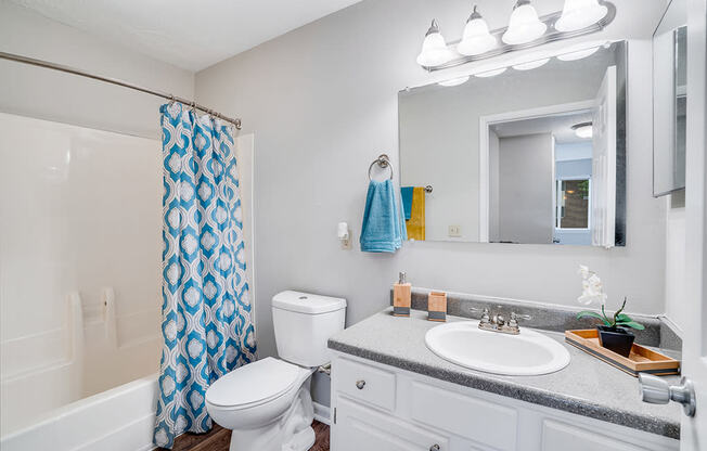 Bathroom with Shower and Tub