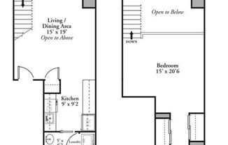 1 bed, 1.5 baths, 826 sqft, $3,350, Unit 527