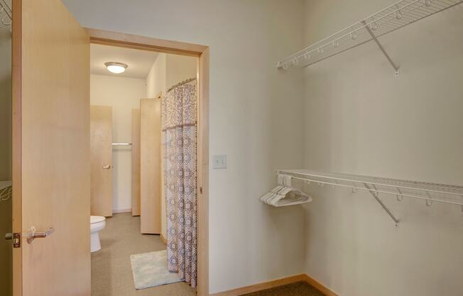 Van Buren Place Walk-in Closet