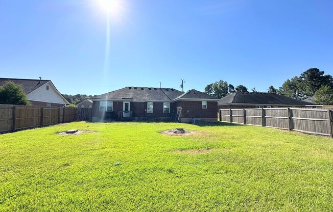 Fenced with Large eat in kitchen and Formal Dining room- 4303 Pineview Lane
