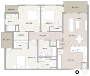 3 beds, 3 baths, 1,456 sqft, $2,151