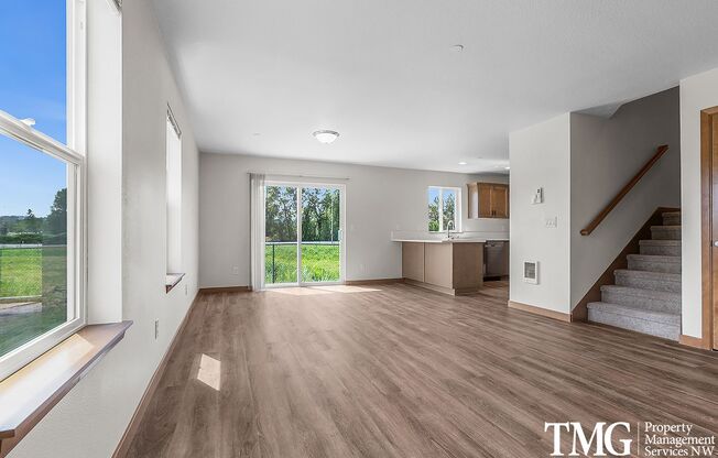 Two-Story Washougal Duplex with Garage & Backyard