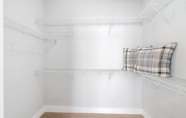 Walk In Closet at The Ashley, Charleston, South Carolina