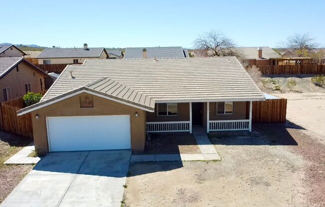 Wow must see 4 bedroom Plus 2 bath Home in new subdivision of 29 Palms