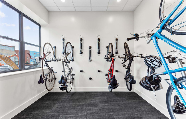 Secured Bike Room