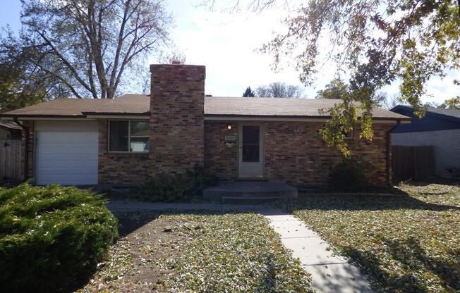 $0 DEPOSIT OPTION. CHARMING BRICK RANCH WITH FINISHED BASEMENT ON LARGE CORNER LOT NEAR DOWNTOWN LITTLETON