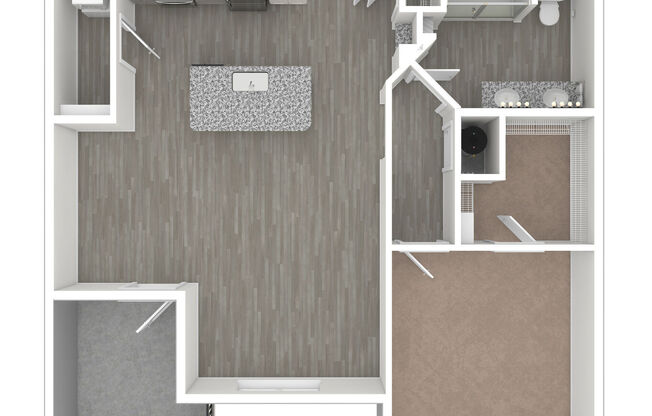 1 bed, 1 bath, 812 sqft, $1,639