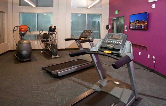 Fitness Club with TV at Shoreview Grand, Shoreview