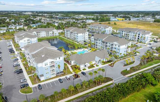 Drone View at Mason Stuart, Florida, 34997