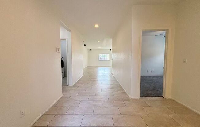 The stunning single-story house with 4 bedrooms and 2 bathrooms