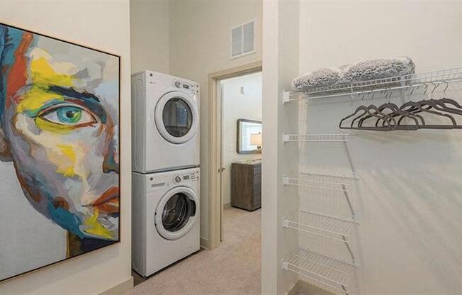 In-home washer and dryer at 2000 West Creek Apartments, Virginia, 23238