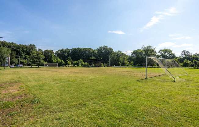 Soccer Court at The Annaline Apartments in Nashville, TN 37217