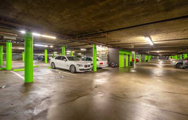 Garages Available at Renaissance Terrace, Long Beach, California