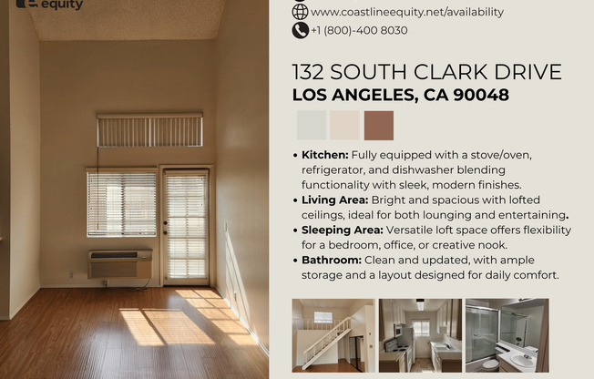 Live in the Heart of Beverly Hills: Charming Studio with Modern Updates – Apply Today!