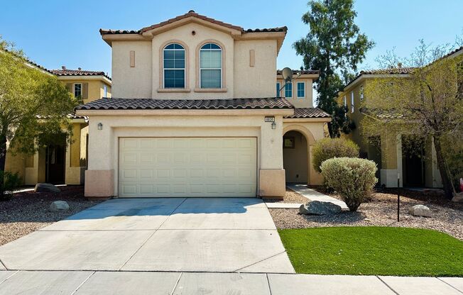 Beautiful 2-story home located in Southwest Las Vegas w/ covered patio!