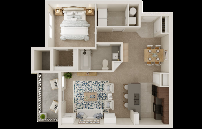 1 bed, 1 bath, 930 sqft, $1,081