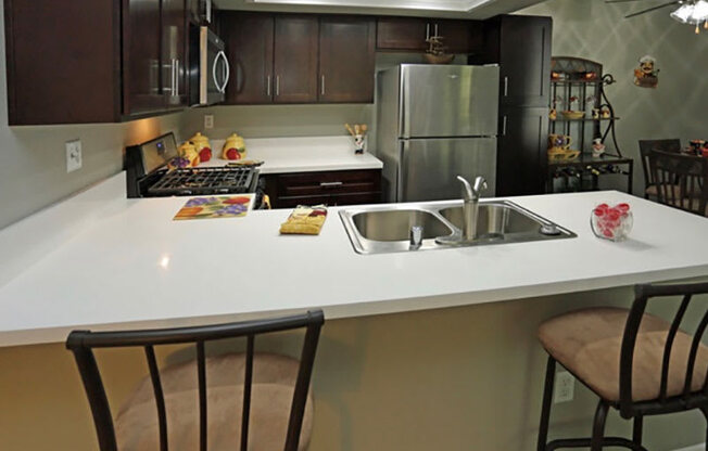 Gourmet Kitchens with Islands at Park West Apartments, Chino, CA, 91710