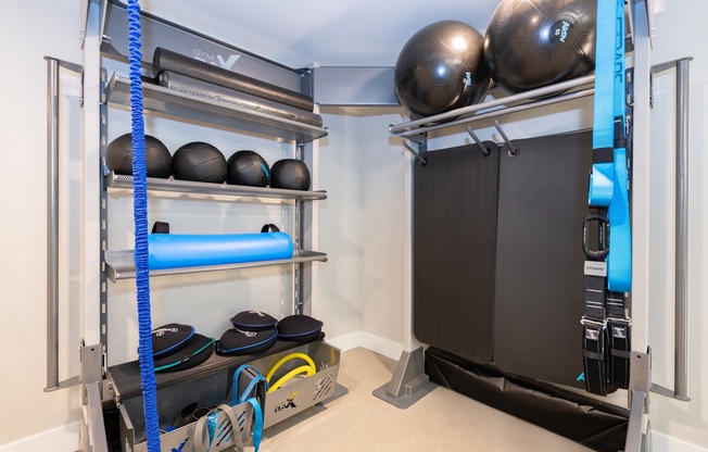 Club-Quality Fitness Studio with Cardio + Weight Stations