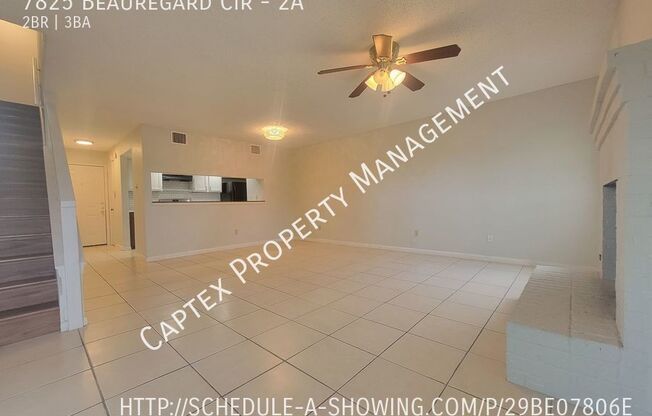 2 beds, 2.5 baths, 1,061 sqft, $1,595