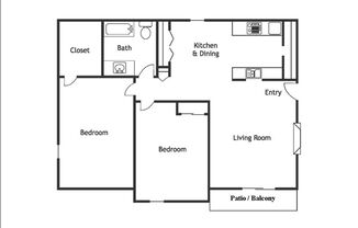 3 beds, 2 baths, $1,750, Unit 243