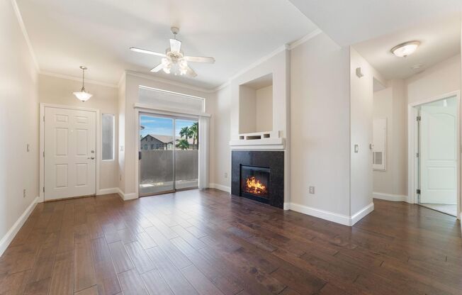 Upgraded condo in gated community