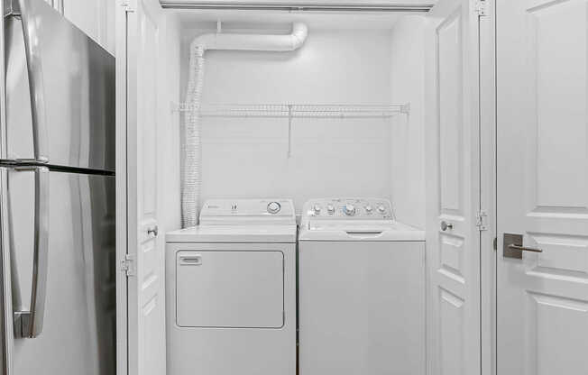 In-home Washer and Dryer