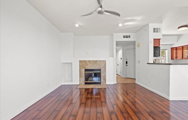 Spacious Open-Concept Summerlin Home with Balcony, Fireplace & Ensuite Bedrooms