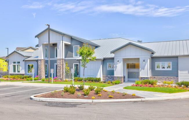 Solace at Rainier Ridge Apartments Clubhouse Exterior