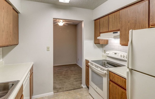 Kitchen at Ashley Pointe Apartments