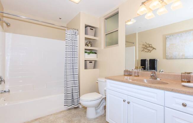 Spacious Bathroom at Meridian Place, Northridge, CA, 91324