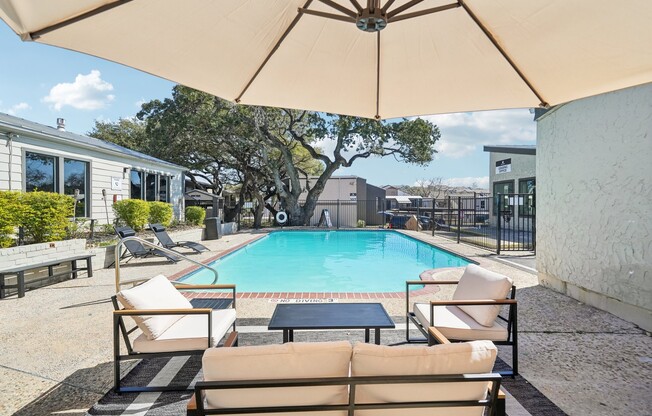 Unwind at The Riley Apartments, where modern living meets a refreshing poolside oasis. Enjoy stylish amenities, vibrant community spaces, and serene views. Your ideal home awaits. Schedule a tour today to see it for yourself!