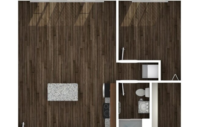 1 bed, 1 bath, 851 sqft, $2,055