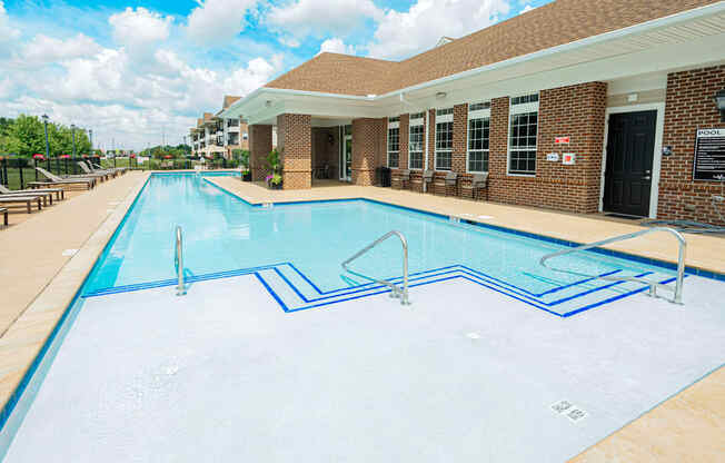 the swimming pool at our apartments for rent