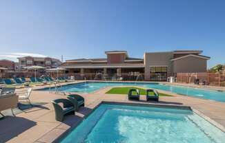 our apartments offer a swimming pool at Zaterra Luxury Apartments, Chandler, AZ, 85286