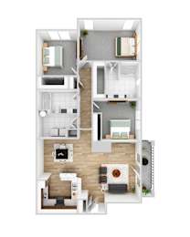 3 beds, 2 baths, 1,515 sqft, $2,131
